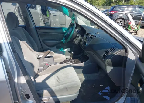 2005 Honda Civic Lx z USA, uszkodzony, nr VIN 2HGES15645H563415